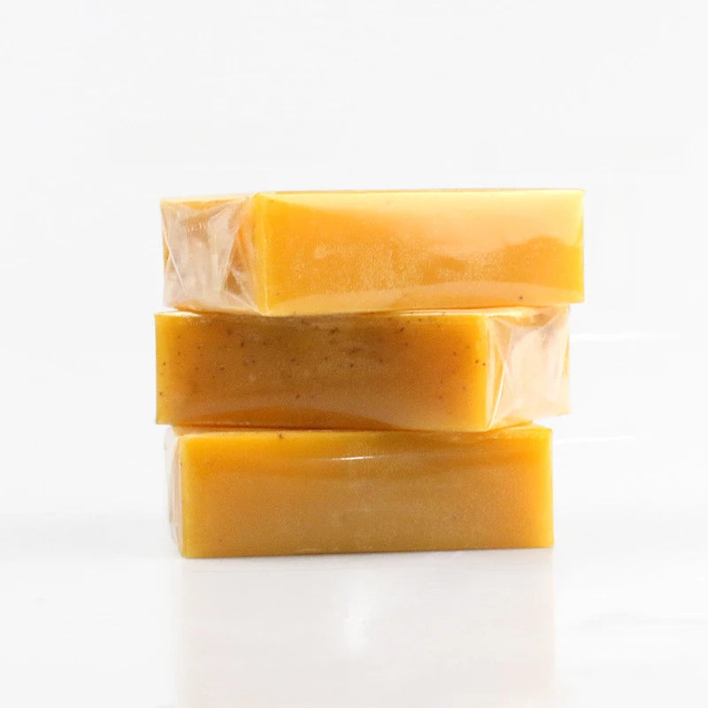 100g Turmeric & Kojic Acid Soap, Whitening, Anti-aging, Moisturizing Handmade Soap for Face & Body, Dark Spot & Acne Treatment