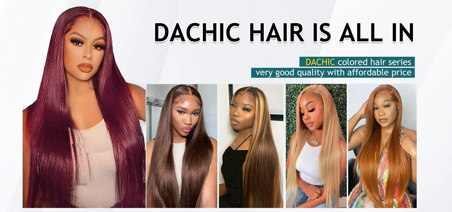 13X6 HD Lace Front Human Hair Wigs #27 Honey Blonde Colored Lace Frontal Wigs Brazilian Straight Transparent Lace Wigs For Women