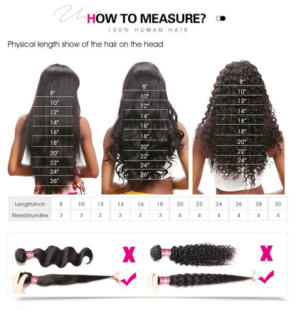UNice Hair Reddish Brown Body Wave Bundles With 4x4 Closure 100% Human Hair 2/3/4 PCS Bundles And Closure Can Make 250% Lace Wig