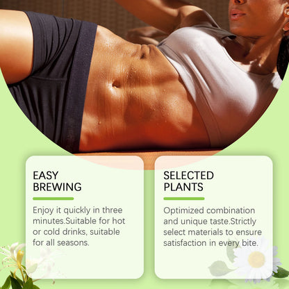 Googeer 20pcs Body Slimming Tea Herbal Detox Enhance Immunity Fat Burning Weight Loss Repair Body Firming Detoxifying Tea