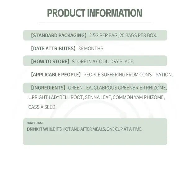 Besunyen Vita eSLife Green Tea – Natural Herbal Cleansing Tea for Digestive Health, 50g (20 Tea Bags)