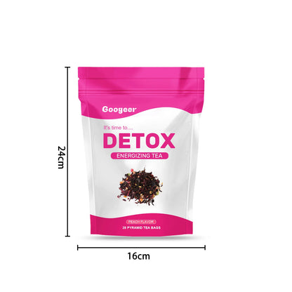 Googeer 28pcs Herbal Detox Tea Slimming Body Enhance Immunity Fat Burning Shaping Curves Weight Loss Tea for Tighten Abdomen