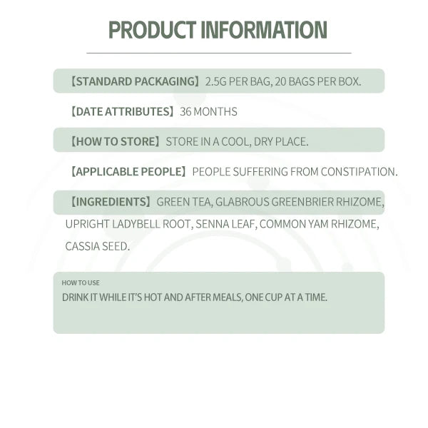 Besunyen Vita eSLife Green Tea – Natural Herbal Cleansing Tea for Digestive Health, 50g (20 Tea Bags)