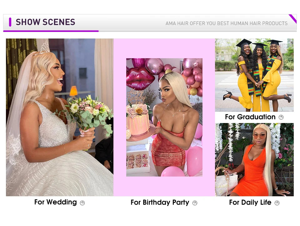 FB 30 Brown Highlight Bundles With Closure Ombred Body Wave Bundles With Closure 1b 4/30 Colored Human Hair Bundles With Closure