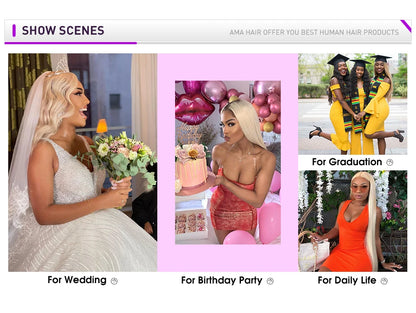 FB 30 Brown Highlight Bundles With Closure Ombred Body Wave Bundles With Closure 1b 4/30 Colored Human Hair Bundles With Closure