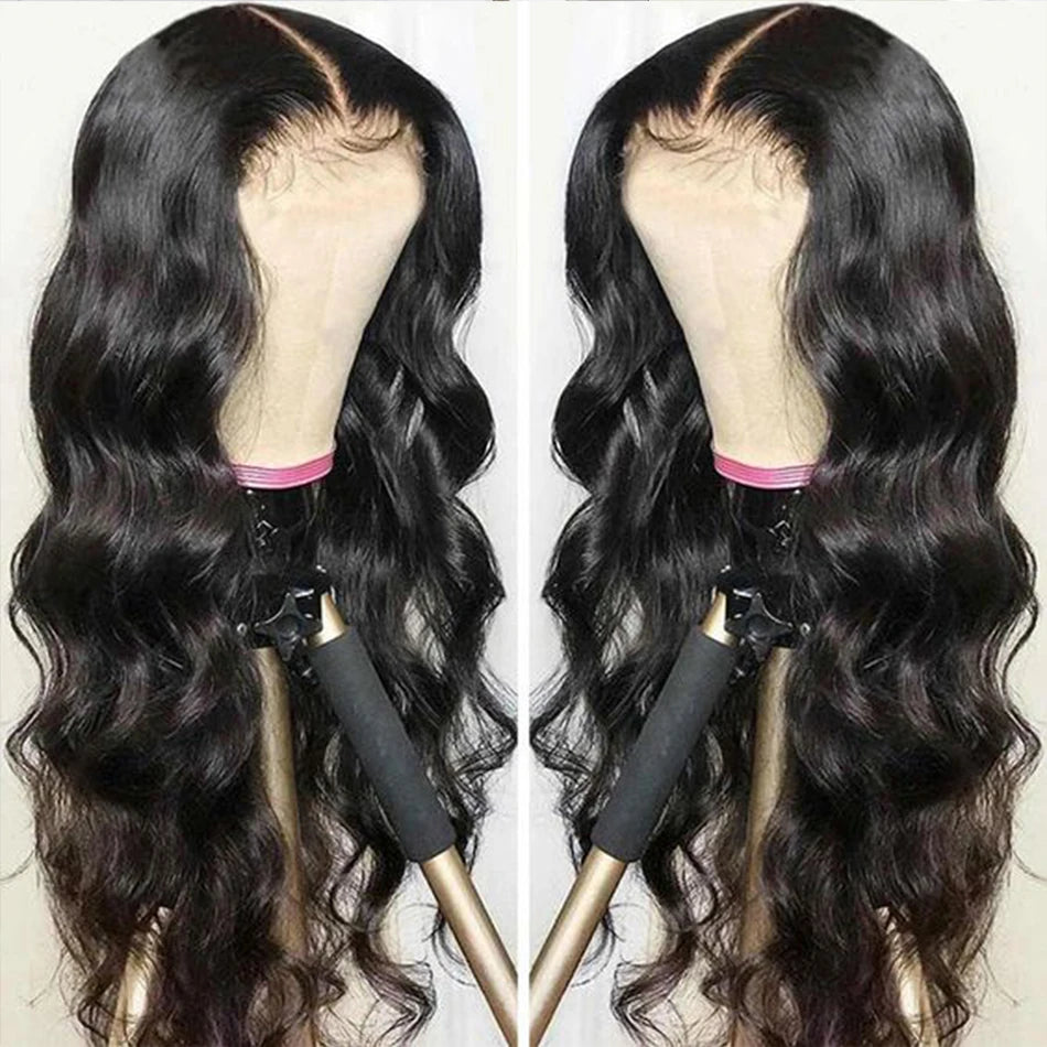 13x4 HD Transparent Lace Front Human Hair Wigs Body Wave Lace Front Wig 13x6 Lace Frontal Wig Brazilian Body Wave Human Hair Wig