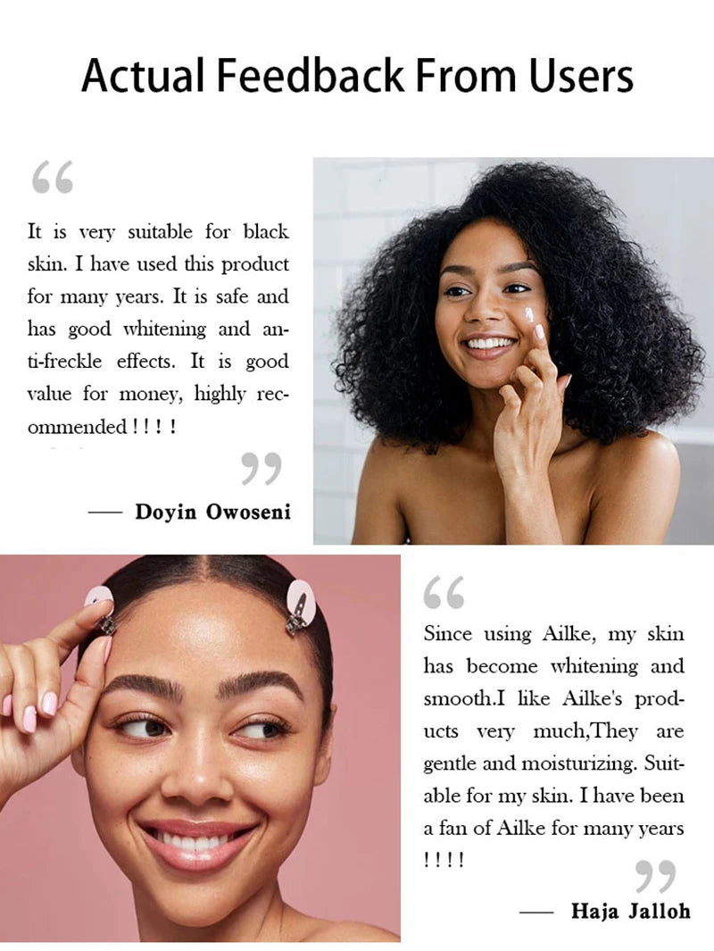 AILKE Super Lightening Face Serum, Moisturizes, Hydration, Removes Hyperpigmentation, Clean Skin With Vitamin C, Fast Results