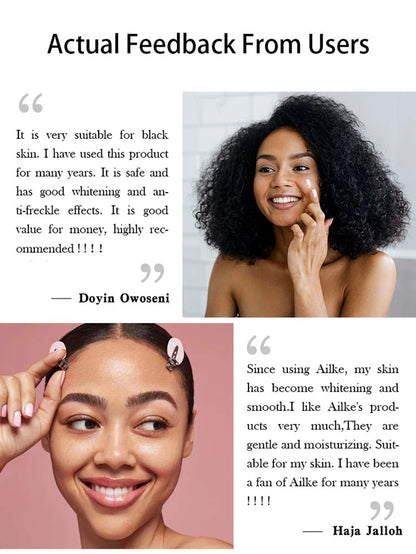 AILKE Super Lightening Face Serum, Moisturizes, Hydration, Removes Hyperpigmentation, Clean Skin With Vitamin C, Fast Results