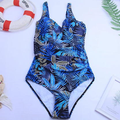 2024 One Piece Swimsuit Sexy Plus Size Swimwear Women Tummy Control Beach Wear for Bathing Suits Monokini Maillot De Bain Female