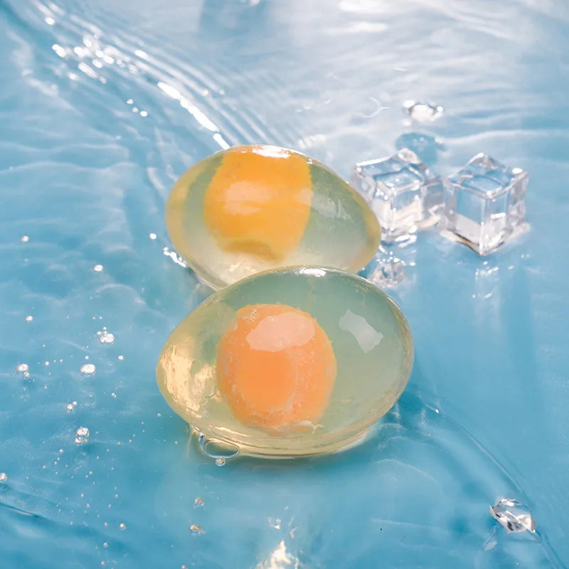 Natural Collagen Egg Soap 80g Wholesale Collagen Bath Soap Bar Cleaning Hydrating Moisturizing Soap