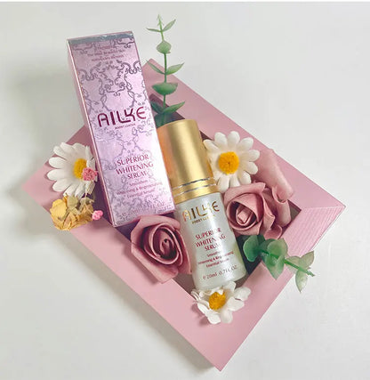AILKE Super Lightening Face Serum, Moisturizes, Hydration, Removes Hyperpigmentation, Clean Skin With Vitamin C, Fast Results
