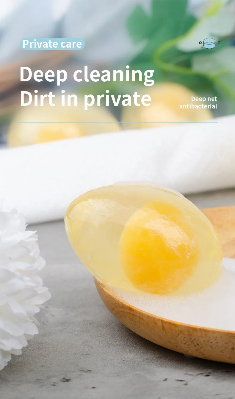 Natural Collagen Egg Soap 80g Wholesale Collagen Bath Soap Bar Cleaning Hydrating Moisturizing Soap