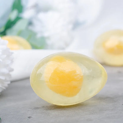 Natural Collagen Egg Soap 80g Wholesale Collagen Bath Soap Bar Cleaning Hydrating Moisturizing Soap
