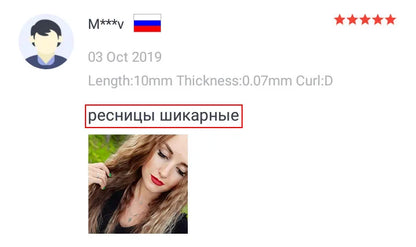 Kimcci 60 Bundles Mink Eyelash Extension Natural 3D Russian Volume Faux Eyelashes Individual 20D Cluster Lashes Makeup Cilia