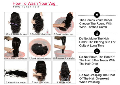 9x6 Wear and Go Glueless Wigs Human Hair Pre Plucked Pre Cut 1B/30 Highlight Ombre Lace Front Wigs Body Wave Human Hair Wigs