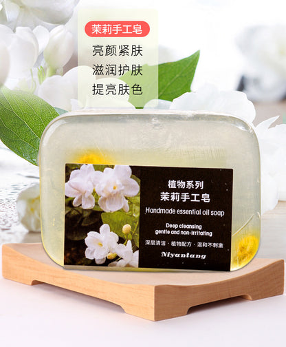 Handmade Plant Essential Oil Soap Natural Calendula , Marigold ,Lavender, Osmanthus Fragrans Soap Herbal Soap