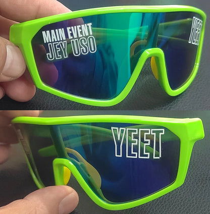 Yeet Red Shades Jey Uso Sunglasses for adult New WWE Shop Main Event Replica