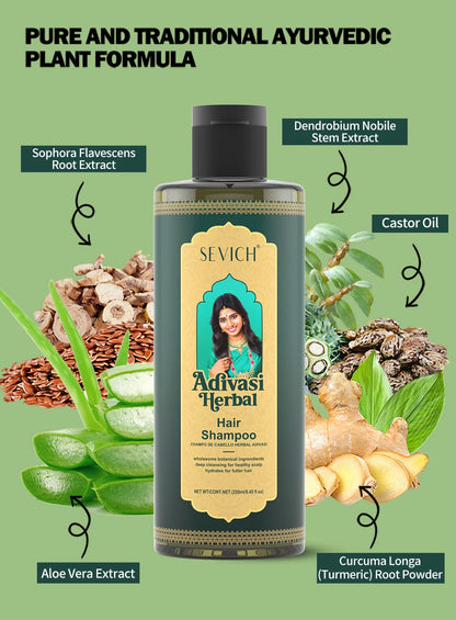 Ayurvedic Hair Growth Oil India Adivasi Organic Hair Growth Serum Anti Hair Loss Fast Regrowth Thicken Oils Hair Growth Products