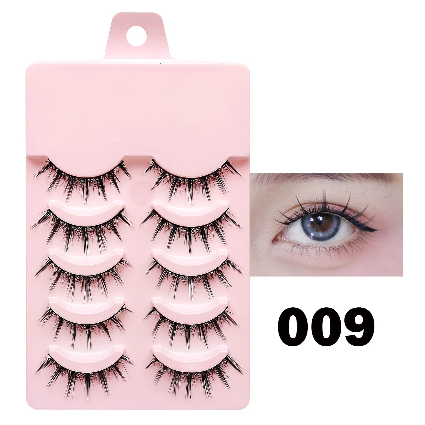 New Manga Lashes Soft Natural Eyelashes Thick False Eyelashes Manga Eyelashes Daily Dating Makeup Eyelashes Lashes Wispy