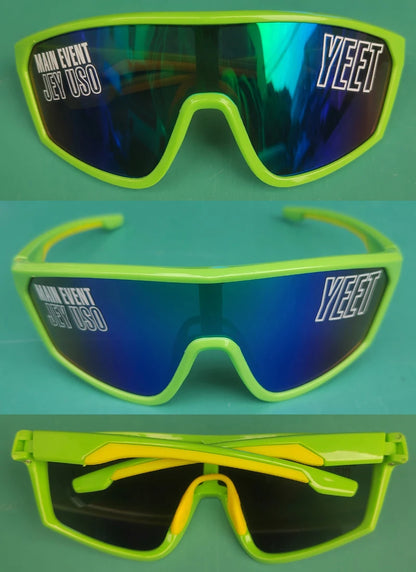 Yeet Red Shades Jey Uso Sunglasses for adult New WWE Shop Main Event Replica