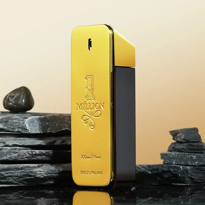 100ML Million Gold Men's Perfume Long Lasting Strong Men's Strong Spicy Pheromone Cologne Body Spray  Perfumes Parfum Homme