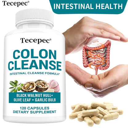 Colon Cleansing Capsules - Cleansing, Detoxification, Balance Digestion and Intestinal Health, Healthy Digestion, Metabolism