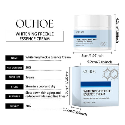 OUHOE Whitening face cream Moisturizes, brightens, lightens facial spots, moisturizes, tightens, smoothes and tender face cream
