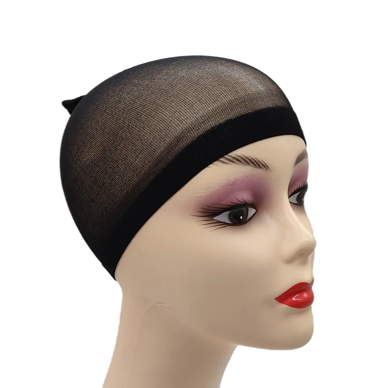 1/6/12bags Ventilated Nylon Mesh Nude Stocking Wig Cap Hairnets Stretchy Close End Super Extra Thin Skin Breathable Wig Cap