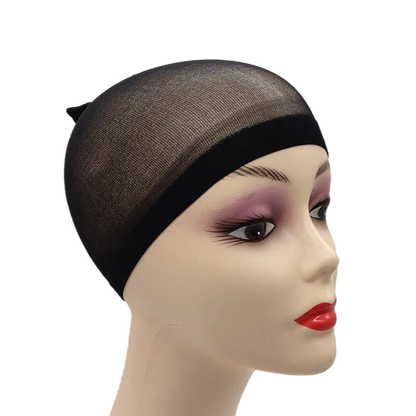 1/6/12bags Ventilated Nylon Mesh Nude Stocking Wig Cap Hairnets Stretchy Close End Super Extra Thin Skin Breathable Wig Cap