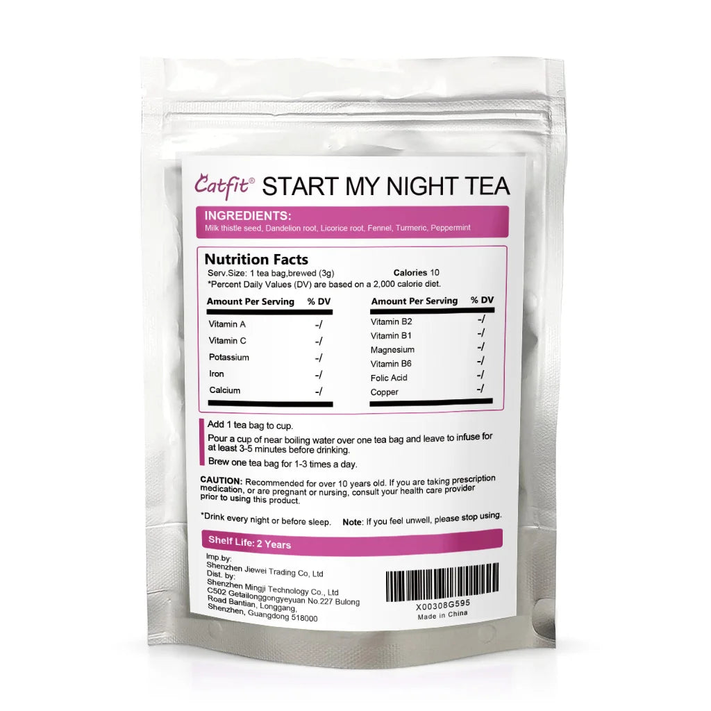 Natural Liver Care Tea, Caffeine Free, Liver Detox  - Nourish and Support Your Liver Health, Improve Liver Function