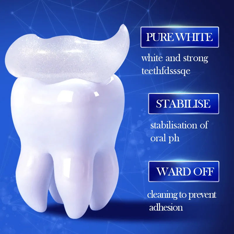 Baking Soda Probiotic Whitening Toothpaste To Remove Yellow Teeth Stains and White Teeth Removal Clean Teeth Fresh Mouth 300g