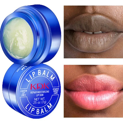 Remove Dark Aloe Lip Balm Lightening Melanin Mask Lip Gloss Oil  Exfoliating Clean Moisturizer Makeup Korean Beauty Products
