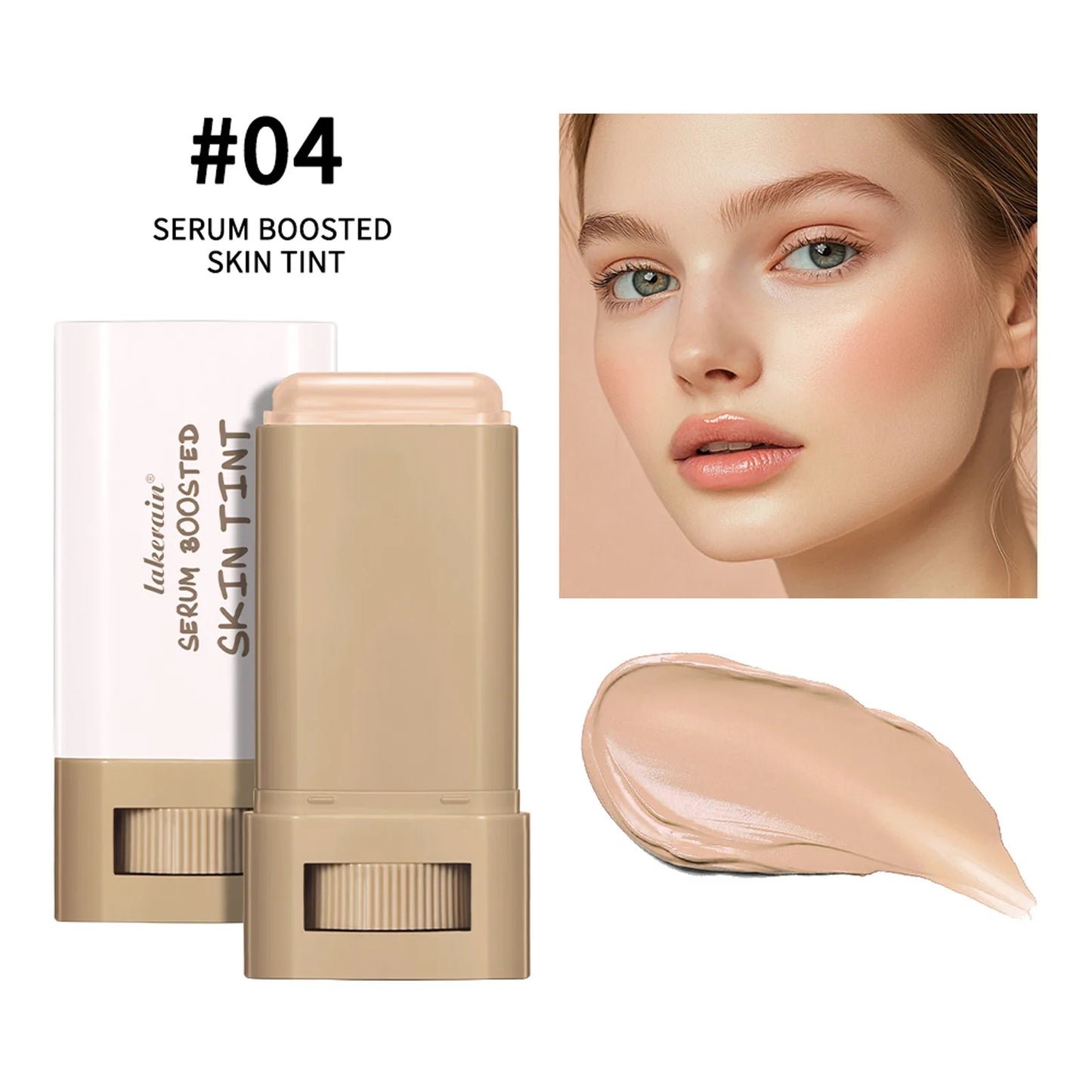 Face Highlighter and Contour Stick Korean Makeup Cosmetics 6colors Matte Highlighter Waterproof Bronzer Face Contouring Stick