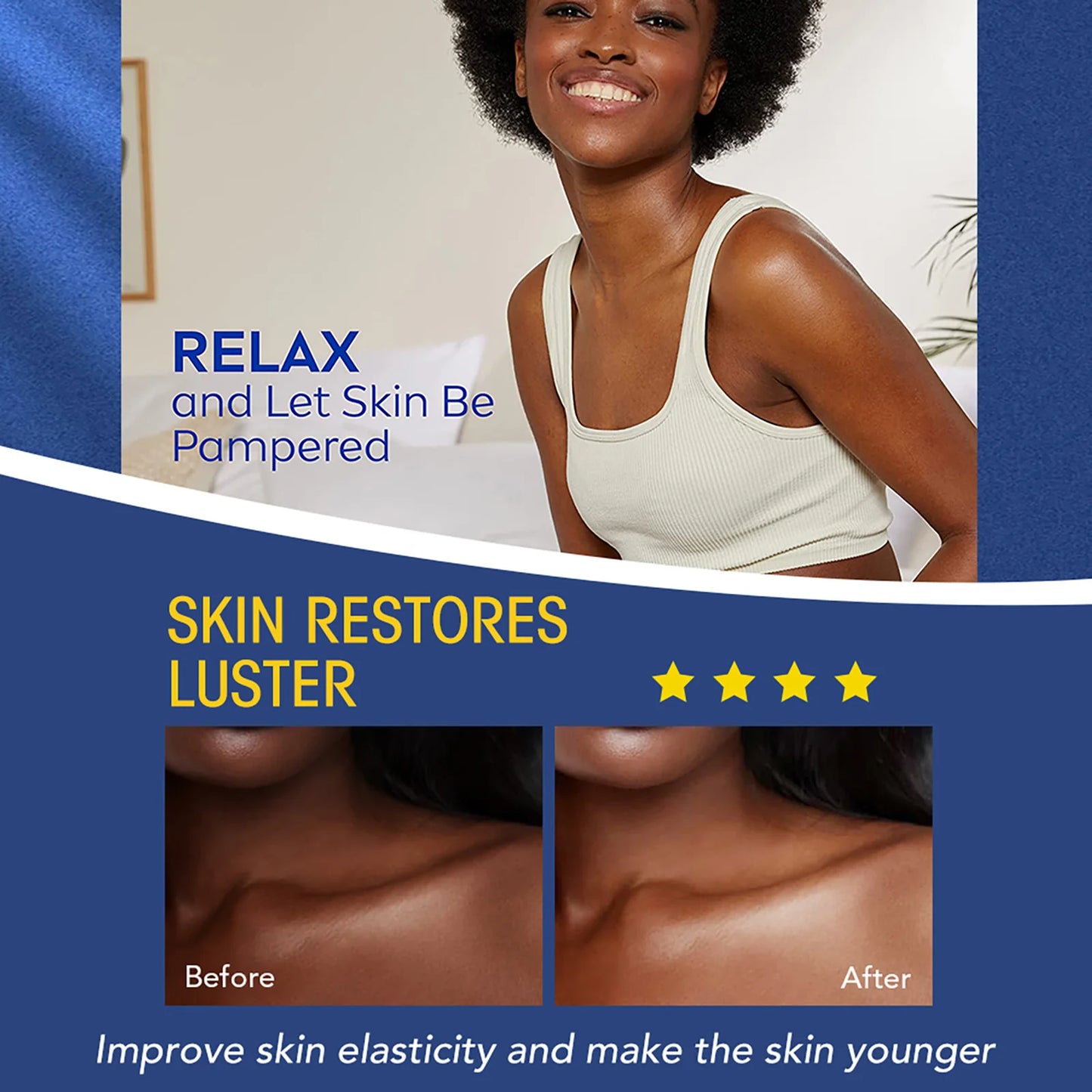 AILKE Natural Multi-Vitamin Lightening Skin Care Kit, Moisturizes, Even Toning, Remove Blemishes, Clean & Soothing Skin