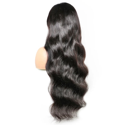 Body Wave 13x4 Lace Front Wigs Brazilian Human Remy Hair 13x6 HD Transparant Swiss Lace Frontal Wig 180% Density Pre Plucked