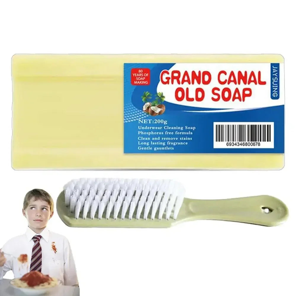 High Efficiency Clothes Cleaning Laundry Soap Bar Underwear Oil Stains Mildew Spots Remove Hand Protection Bleach Laundry Soap