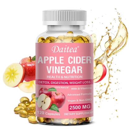 Apple Cider Vitamins, Supports Detoxification and Cleansing, Helps Improve Food Digestion and Absorption, Antioxidant