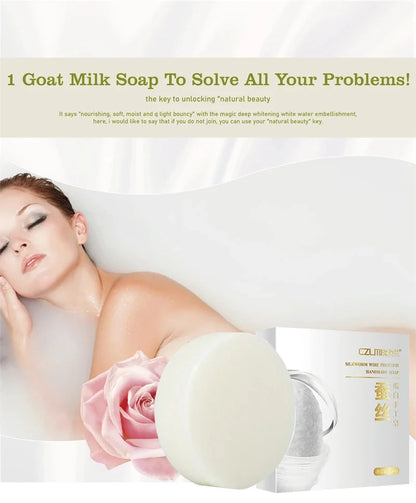 Body Whitening Soap Deep Clean Skin Chicken Skin Removal Soap Armpit Underarm Knees Bleaching Body Brighten White Care Products