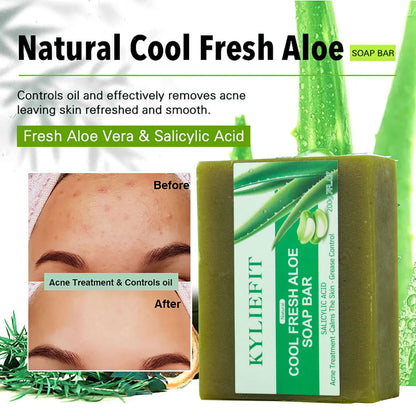 Natural Vanilla & Aloe Perfect Combination Scrub, With 10% AHA, Reduce Acne and Black Spots, For Face & Body Use