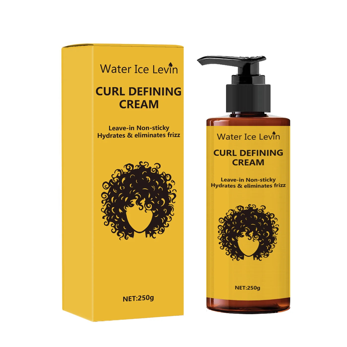 Elastic Styling Cream, Deep Moisturizing, Creates Soft, Fluffy and Elastic Curly Hair, Daily Care and Styling Agent for Men and Women, Suitable for All Hair Types