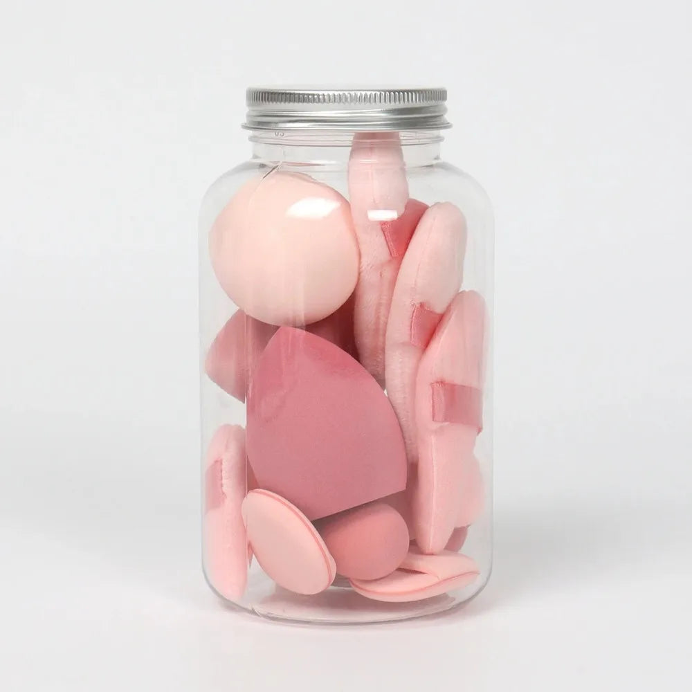 12/15Pcs Makeup Sponge Cosmetic Puff Foundation Sponges Blender Beauty Egg Powder Puffs Women Make Up AccessoriesMakeup Tools