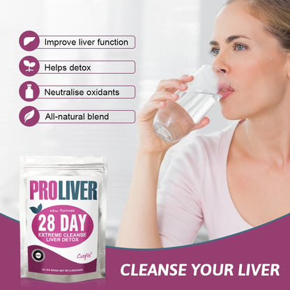 Natural Liver Care Tea, Caffeine Free, Liver Detox  - Nourish and Support Your Liver Health, Improve Liver Function
