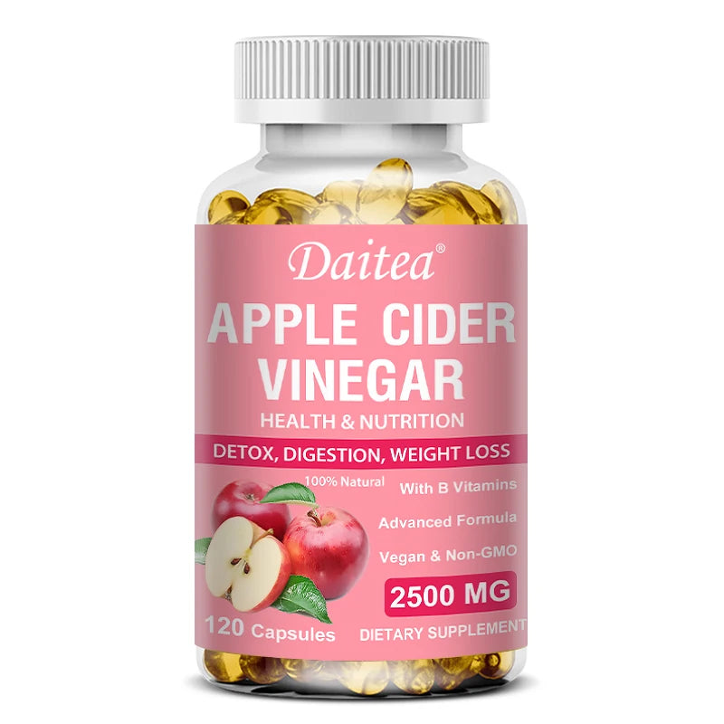 Apple Cider Vitamins, Supports Detoxification and Cleansing, Helps Improve Food Digestion and Absorption, Antioxidant