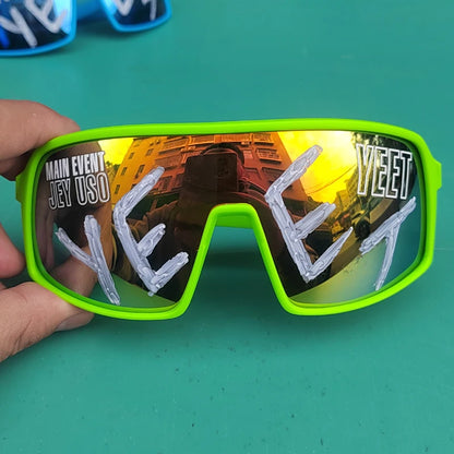 Yeet Red Shades Jey Uso Sunglasses for adult New WWE Shop Main Event Replica