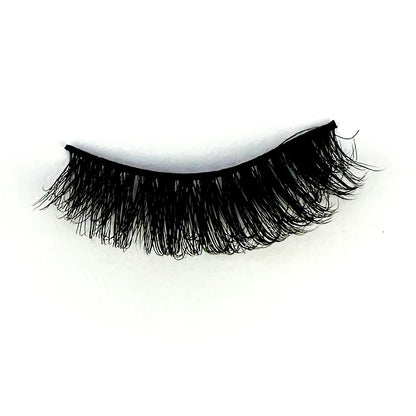 Cat Eye Eyelashes 3D Natural False Lashes D Curl Fluffy Soft Cross 5 Pairs Manga Lashes Wispy Natural Eyelash Extension Makeup