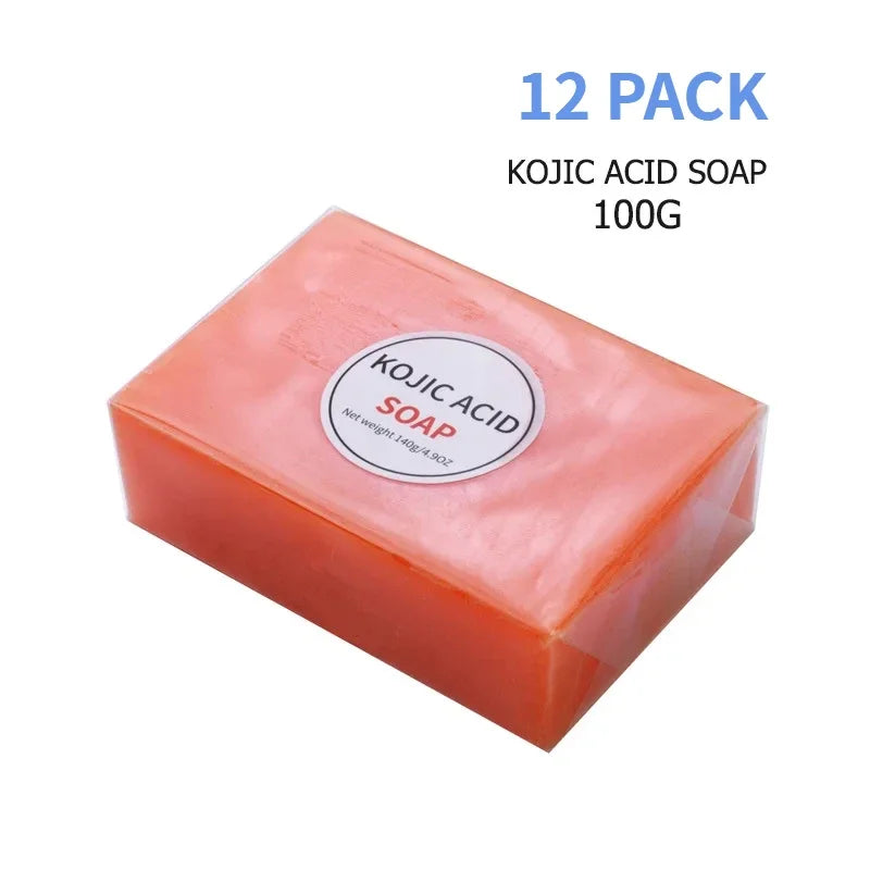100g Kojic Acid Soap 12pcs Pack Glutathione Skin Lightning Soap Kojic Acid and Glutathione Soap Wholesale