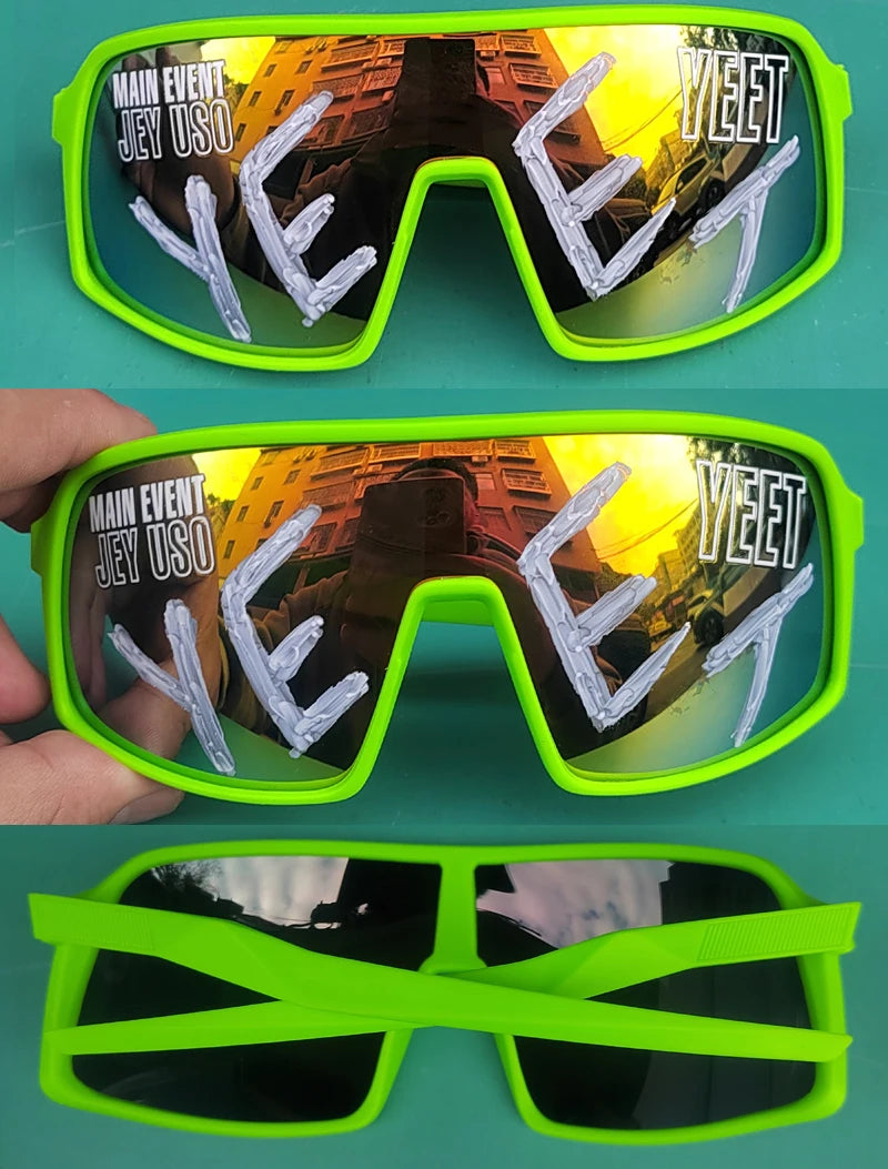 Yeet Red Shades Jey Uso Sunglasses for adult New WWE Shop Main Event Replica