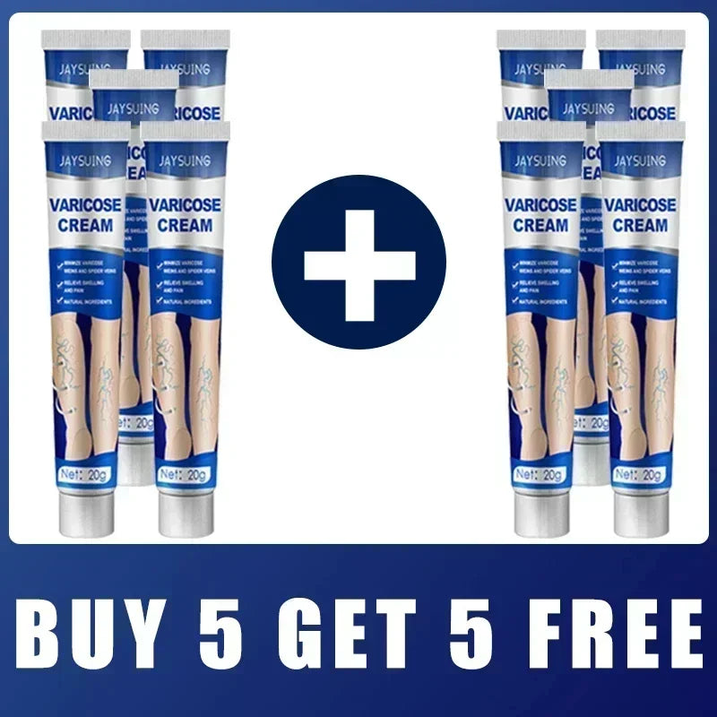Effective Relief Varicose Vein Ointment Relieve Varicose Vein Vasculitis Spider Legs Pain Treatment Care Essential Cream