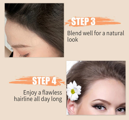 Hairline Powder Instantly Conceals Hair Root Touch Hair Powder for Thinning Hair for Women and Men,Hairline Shadow Powder Makeup