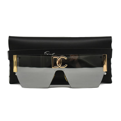 New 2024 Luxury Designer Square Sunglasses Women Fashion Trendy Punk Sun Glasses Ladies Gradient Shades Eyewear Oculos UV400